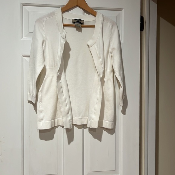 525 America White Cardigan - Picture 4 of 5